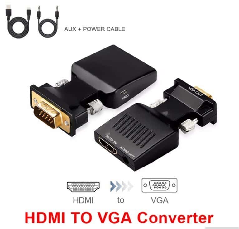 VGA to HDMI converter adapter - Tenderyard