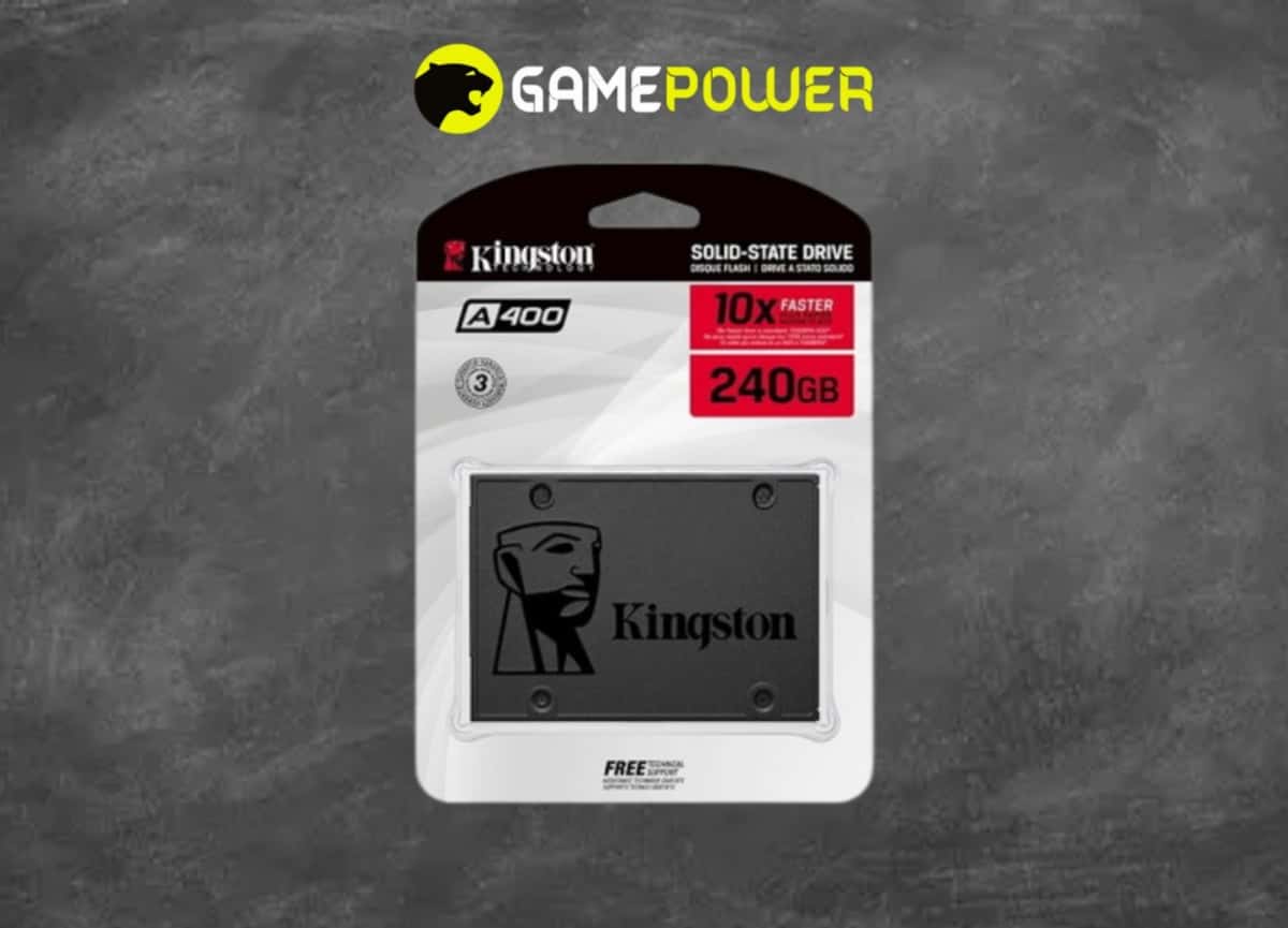 Kingston A400 240GB SATA III SSD - Tenderyard