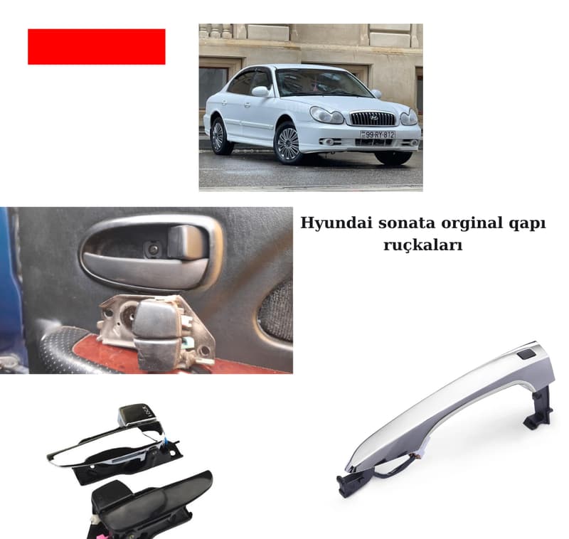 Qapı tutacağı Hyundai Sonata və Kia