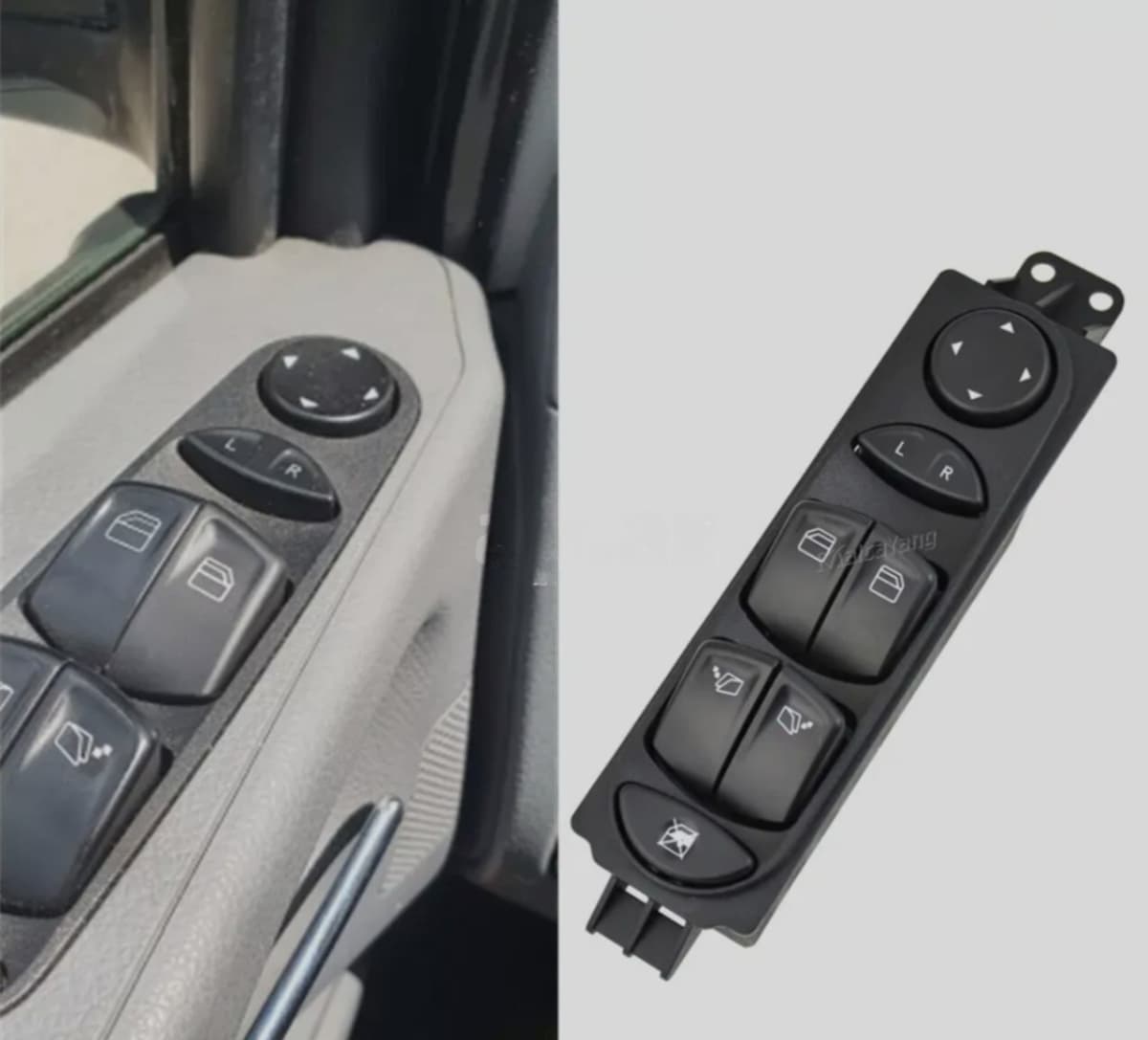 Şüşə qaldıran düymə bloku Mercedes Vito Viano 2003-2013