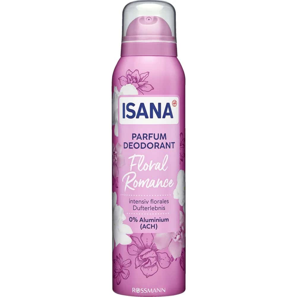 Isana Floral Romance Women's Deodorant, 150 ml - Tenderyard