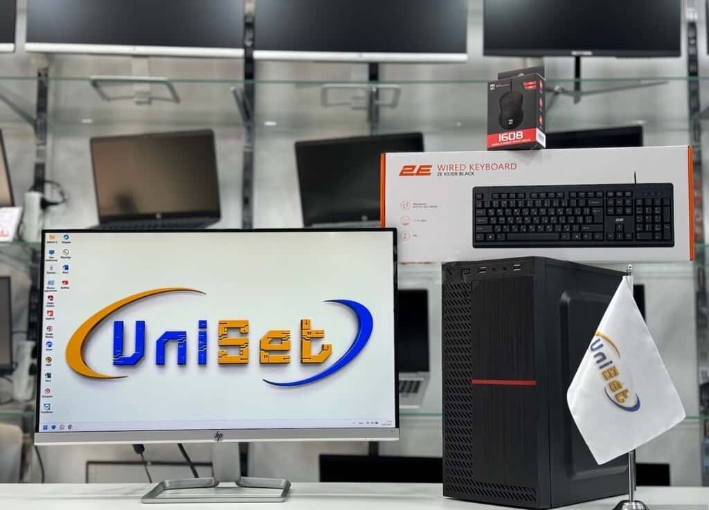 Intel i3 Desktop Computer, 8GB RAM, 240GB SSD, 24" Monitor - Tenderyard