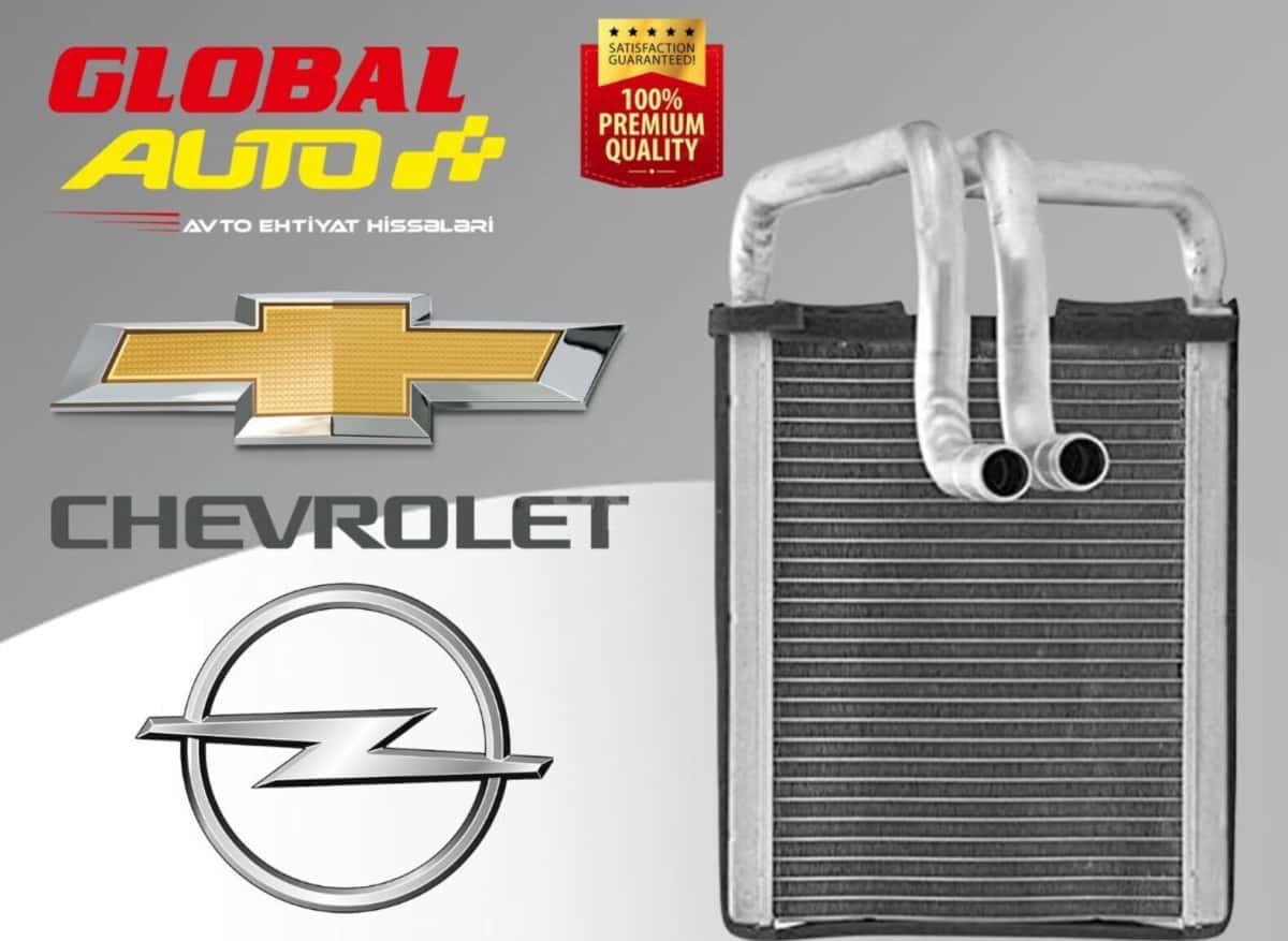 Cabin heater core for Opel and Chevrolet models - Tenderyard