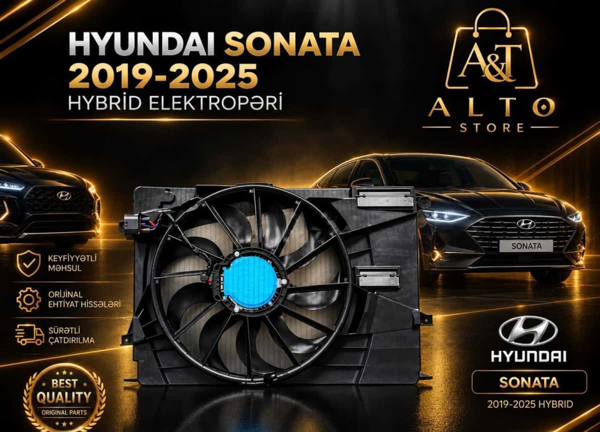 Radiator fan for Hyundai Sonata 2019–2025 Hybrid - Tenderyard