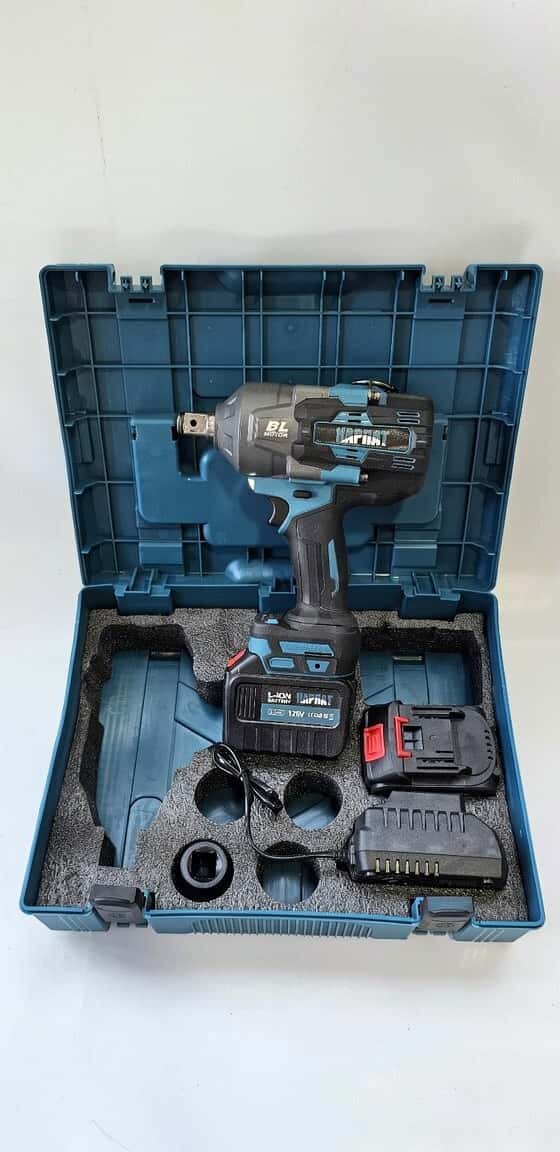 KAPNAT 1600 Nm Cordless Impact Wrench - Tenderyard