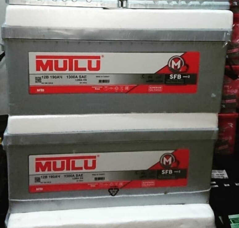 Akkumulyator Mutlu Mega 1300 A
