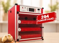 İnkubator 204 yumurta tutumlu avtomatik — şəkil 1