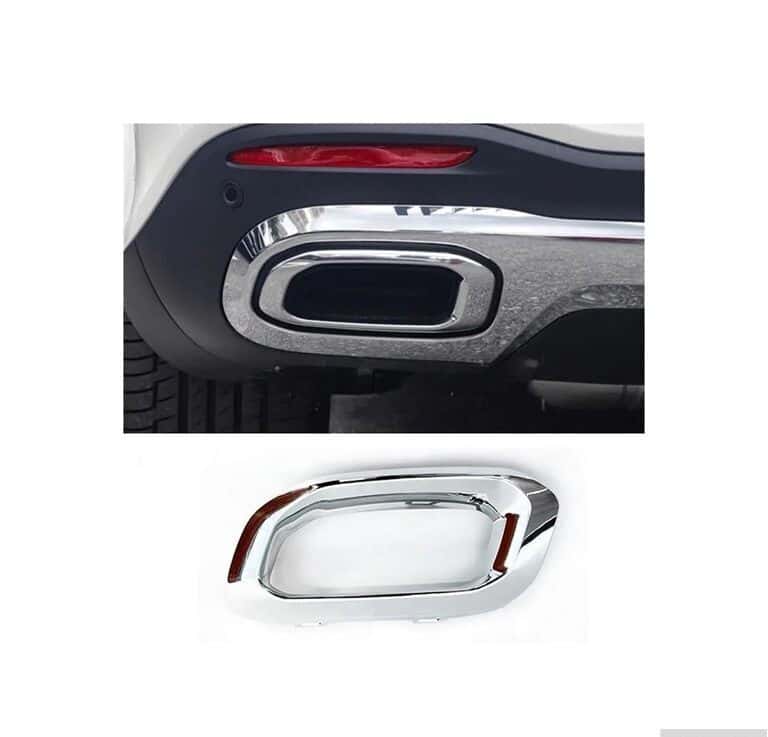 Exhaust muffler tip (nickel) for Mercedes GLE-Class W167, GLC-Class X253 - Tenderyard
