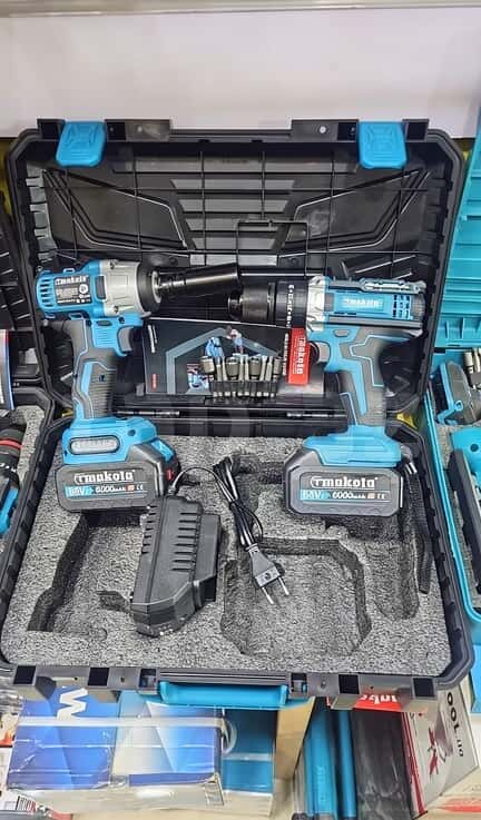 Makota Drill and Impact Wrench Set - Tenderyard