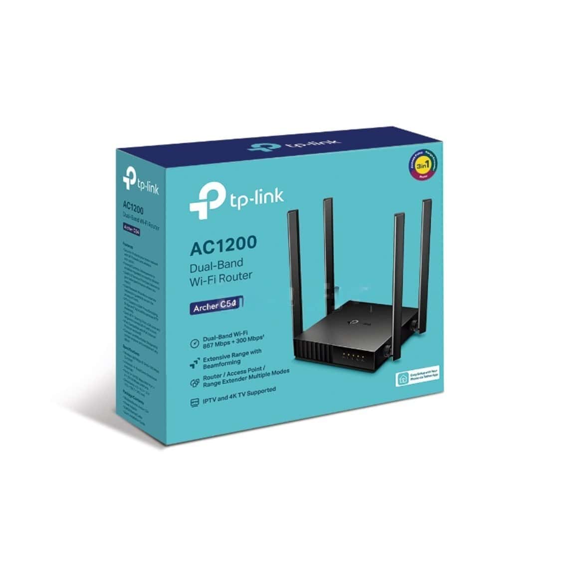 Router TP-Link Archer C54 AC1200 Dual Band - Tenderyard