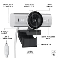 Veb-kamera Logitech MX Brio Ultra HD 4K — şəkil 6