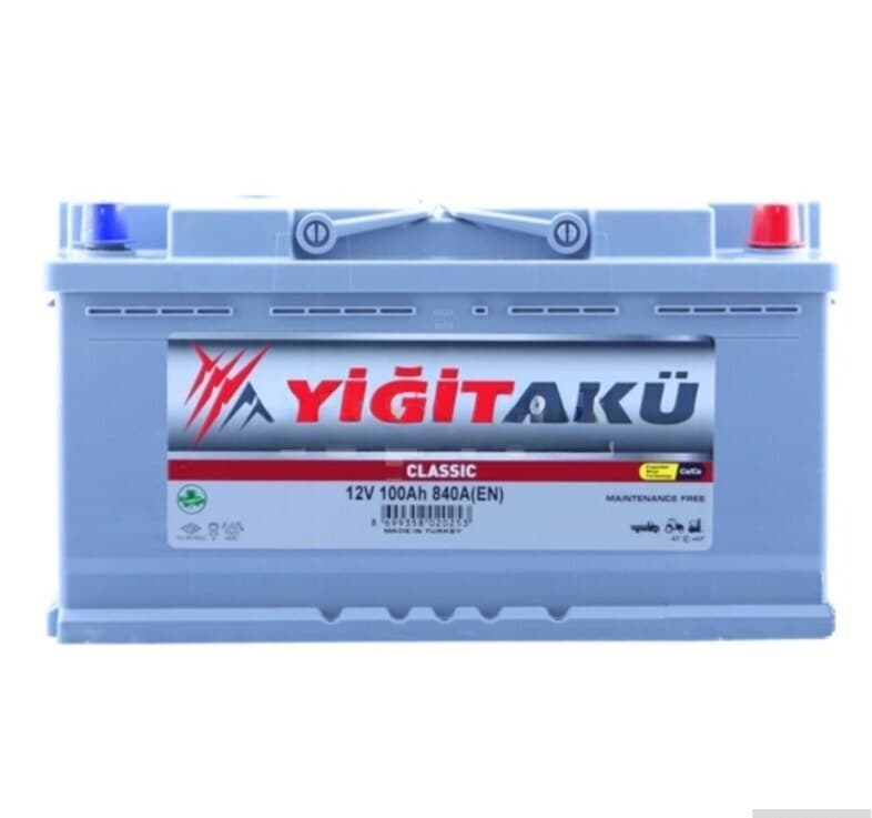 Akkumulyator Yigit Clas 100 Ah 840