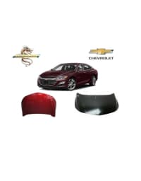 Kapot Chevrolet Malibu 2016-2023 alüminium — şəkil 1