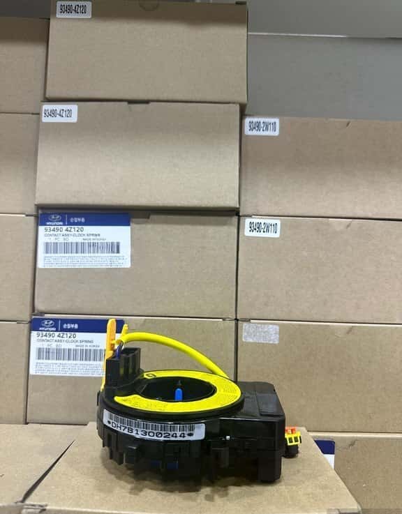 Steering wheel clock spring for Nissan Qashqai 2007 - Tenderyard