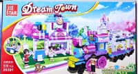 Konstruktor Dream Town sehrli rəqs qatarı və dəb mağazası — şəkil 1
