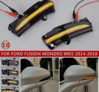 Yan güzgü LED dönmə işıqları Ford Mondeo Fusion 2013-2020 — şəkil 1