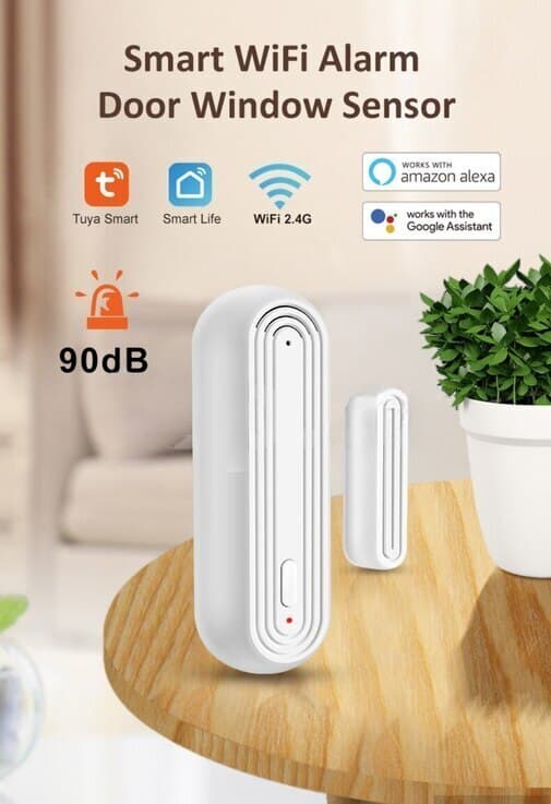 Smart WiFi qapı və pəncərə siqnalizasiya sensoru