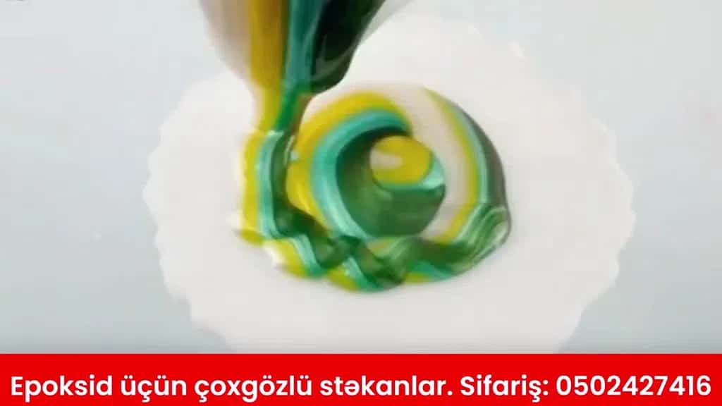 Epoksid üçün çoxgözlü plastik qarışdırma stəkanı - Tenderyard