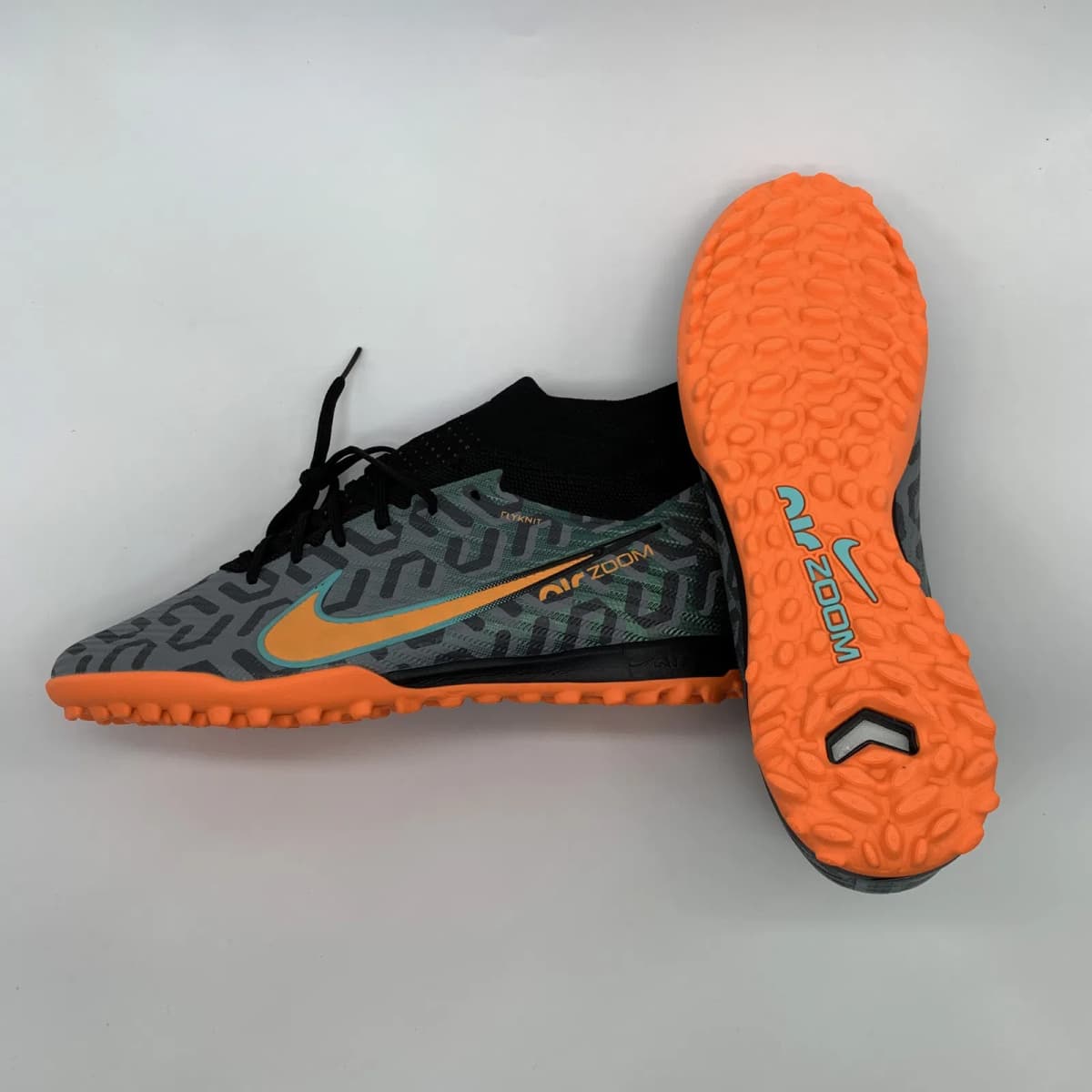 Futbol butsları Air Zoom, boz/narıncı, ölçü 39