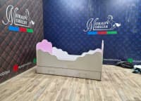 Uşaq çarpayı Çəhrayı rəng — şəkil 4