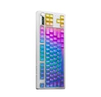 Mexaniki klaviatura Ajazz MK87 Pro White Matte Translucent — şəkil 3
