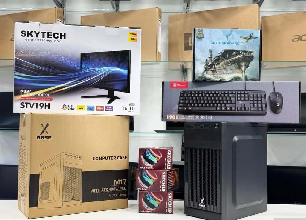 Intel i5 Desktop Computer Set 12GB RAM 240GB SSD - Tenderyard