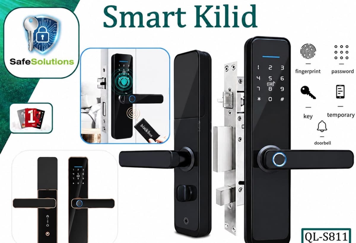 Smart Kilid QL-S811 Elektron Qapı Kilidi