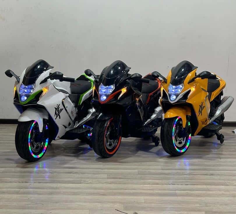 Uşaq motosikleti, 2 motorlu, 100 kq yükdaşıma - Tenderyard