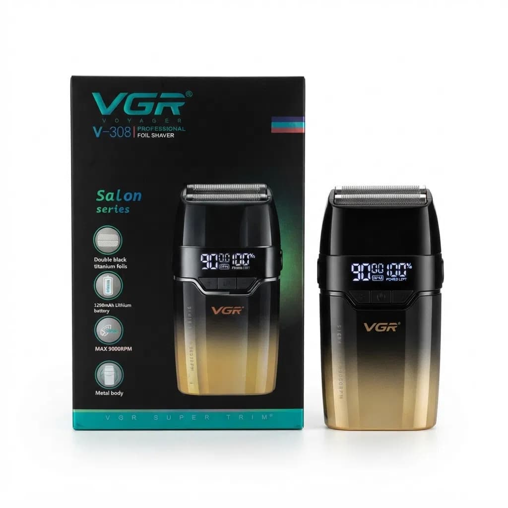 Trimmer VGR Voyager V-308 qara-qızılı