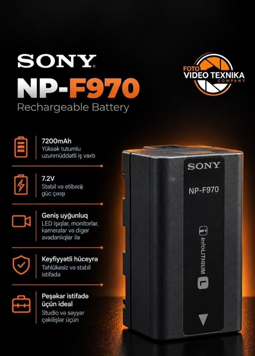 Akkumulyator Sony NP-F970
