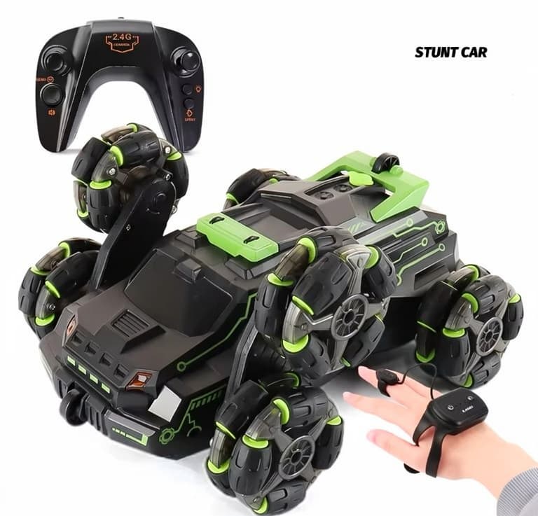 Six-Wheel Spray Stunt Car - İdarəolunan Oyuncaq Maşın