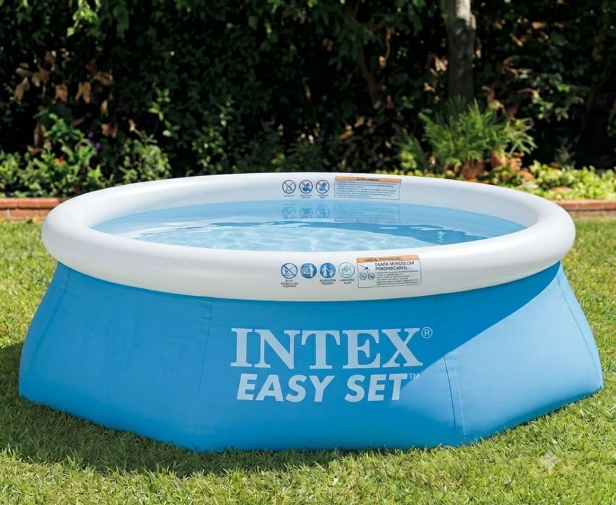 Intex 28143 Easy Set Şişmə Ailə Hovuzu 396x84 sm