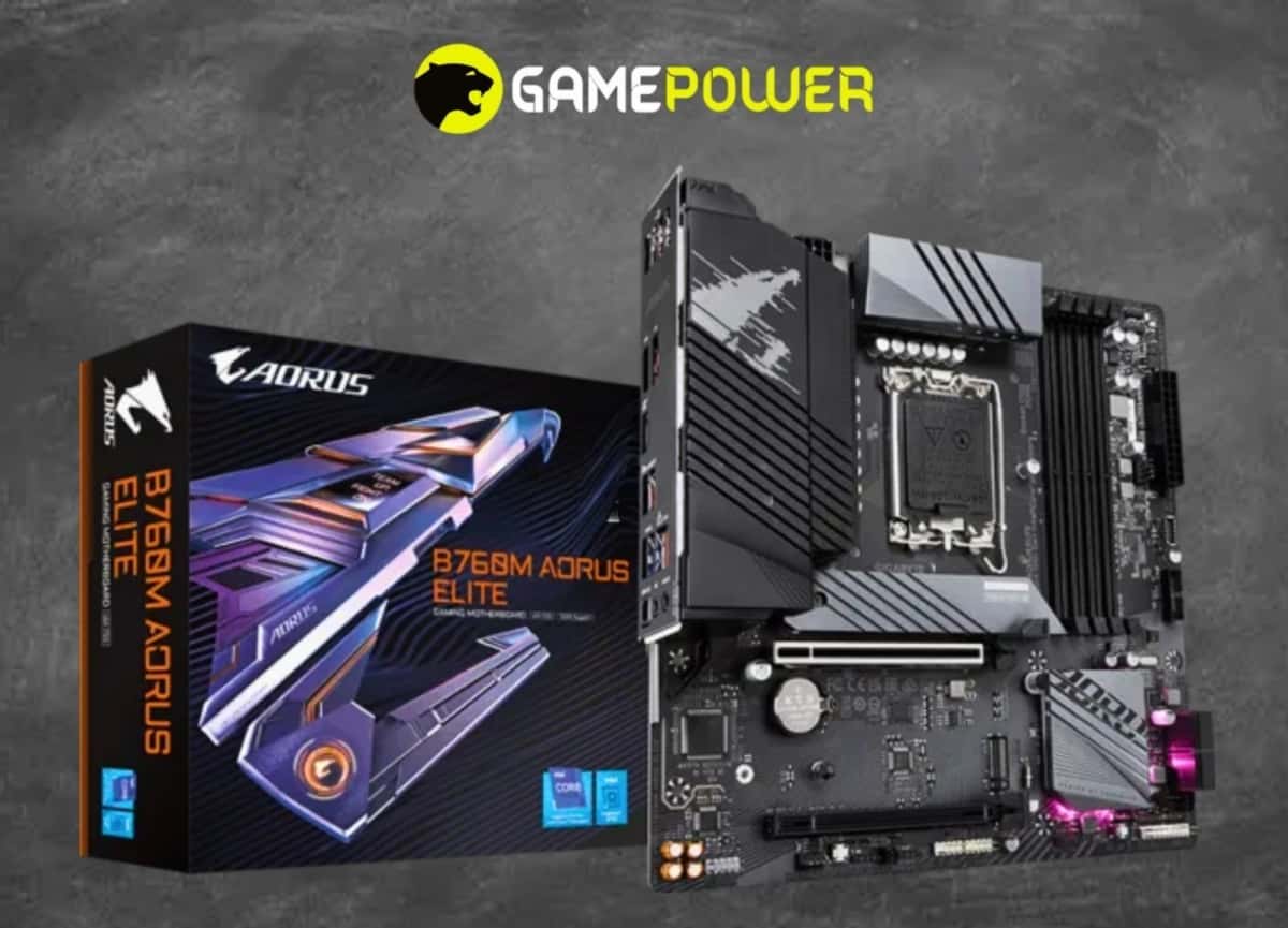 Gigabyte B760M Aorus Elite DDR5 Motherboard - Tenderyard