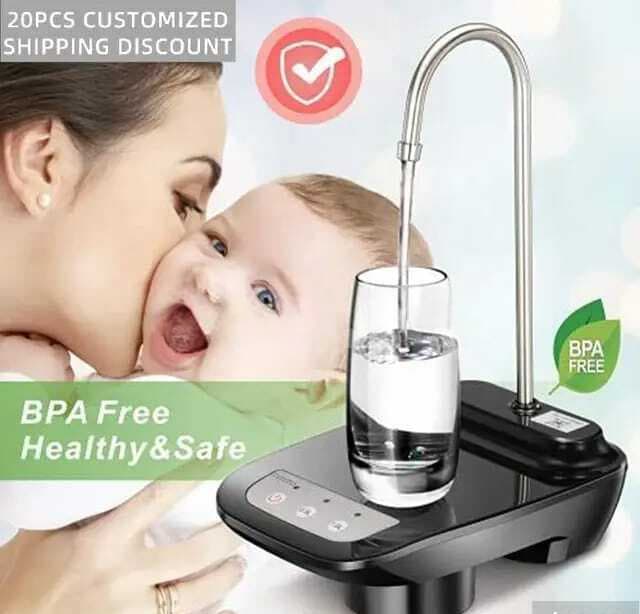 Su pompası dispenser USB ilə