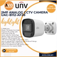 Müşahidə kamerası UNV UAC-B112-AF28 2.8mm 2MP Bullet Camera — şəkil 5
