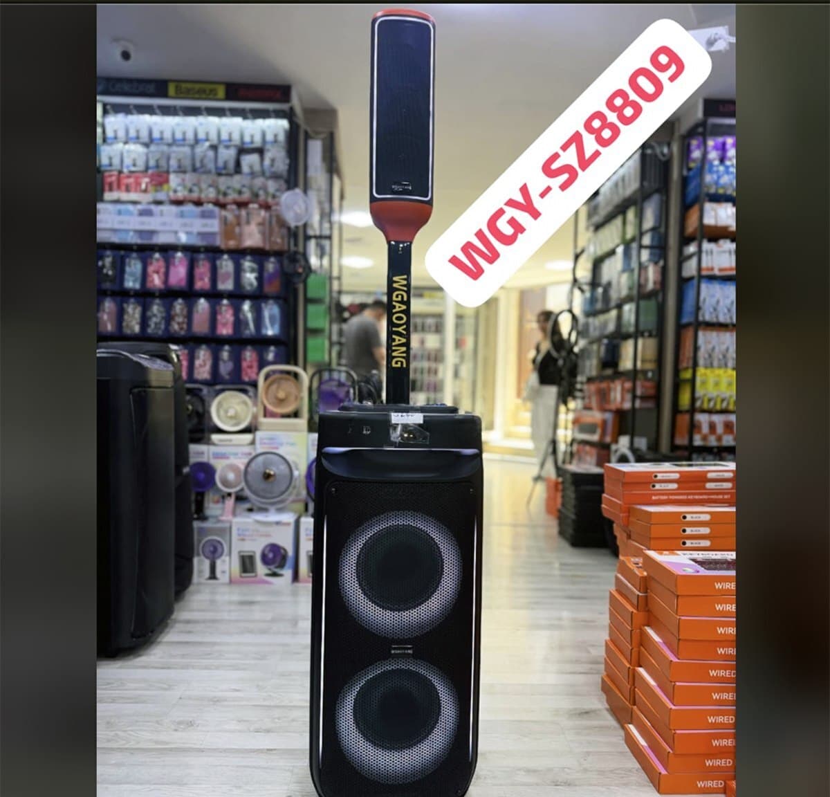 Wgaoyang WGY-SZ8809 Simsiz Bluetooth Dinamik