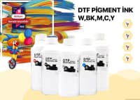DTF boyası Yellow - Sarı 1 litr YELLOW - SARI — şəkil 2