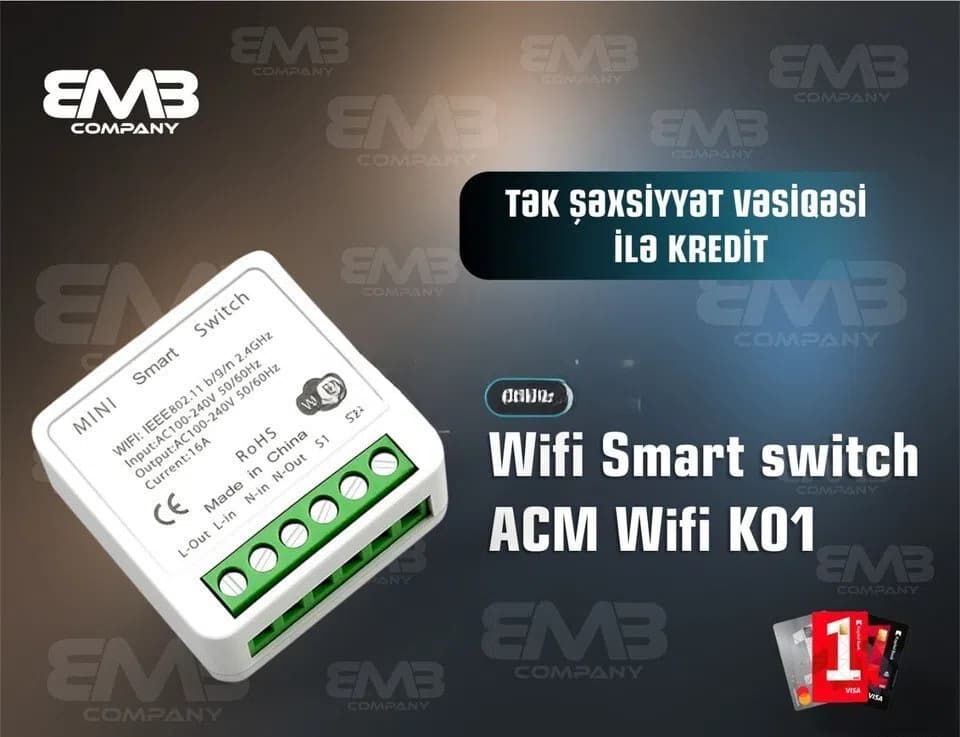 Smart rele ACM WiFi K01
