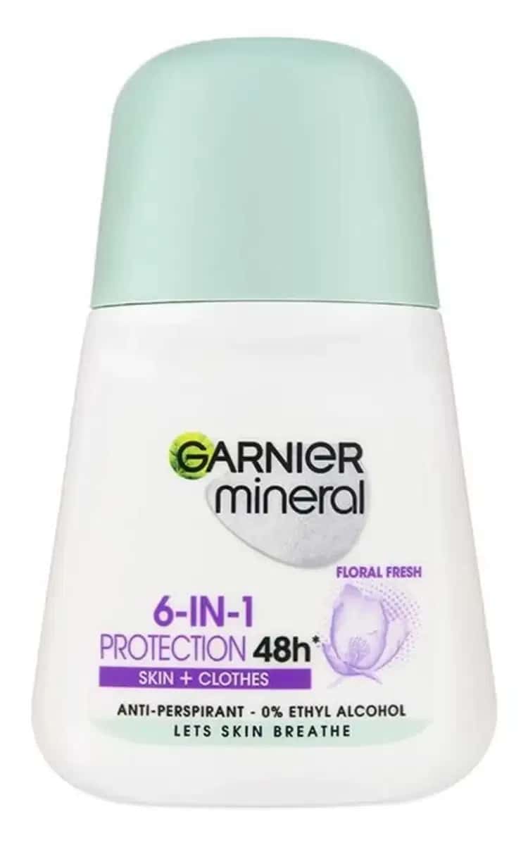 Garnier Mineral 6-in-1 Protection Roll-On 50 ml - Tenderyard