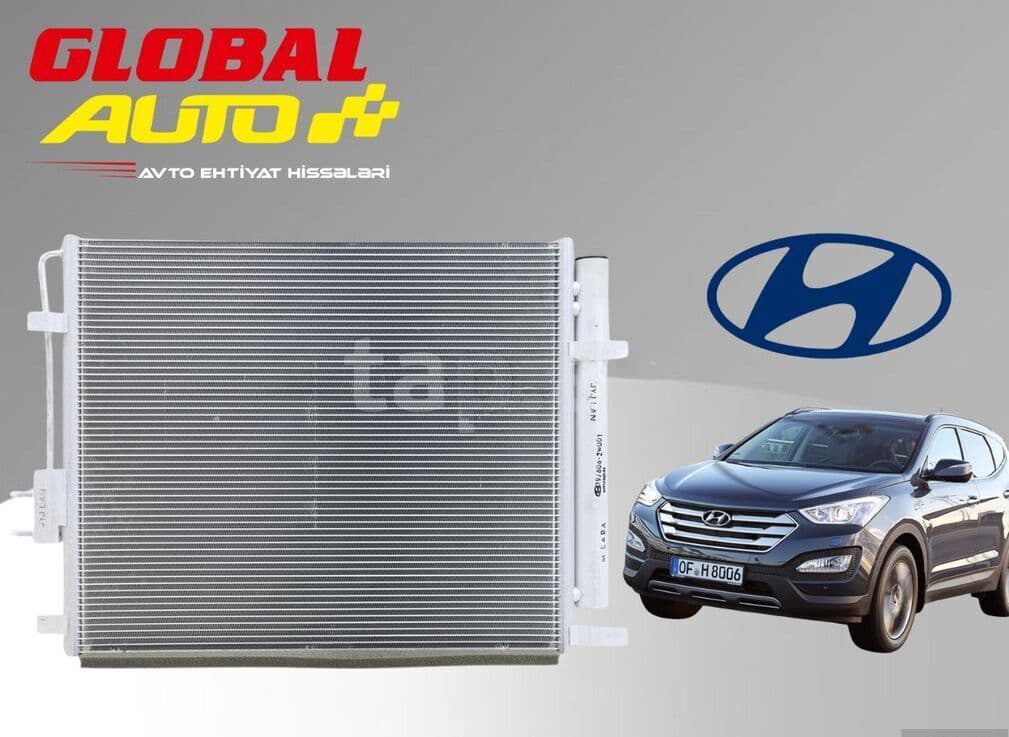 Kondisioner radiatoru Hyundai Santa Fe 2012-2016 CRDi