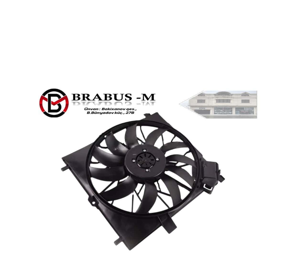 Electronic fan for Mercedes-Benz G-Class (W463) - Tenderyard