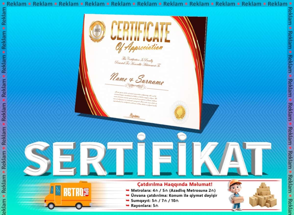 Professional Certificate Printing and Design - Tenderyard