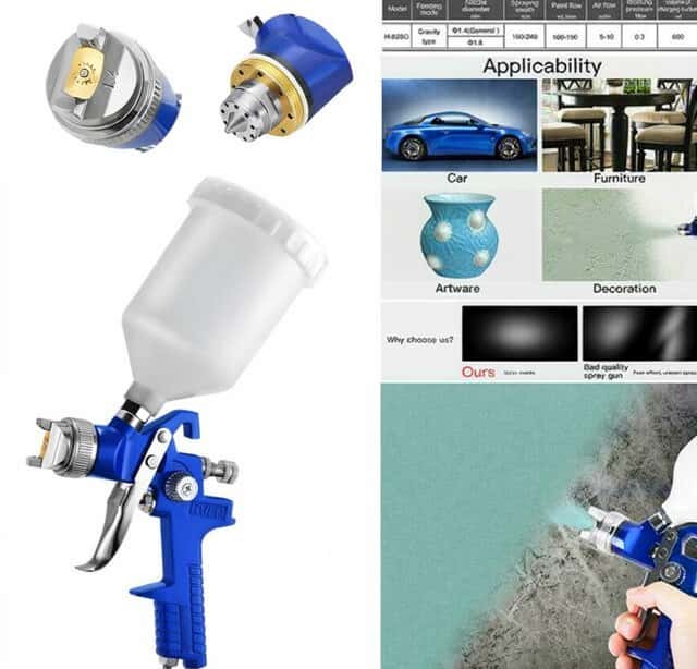 H-827 Paint Spray Gun (Pulverizer) - Tenderyard
