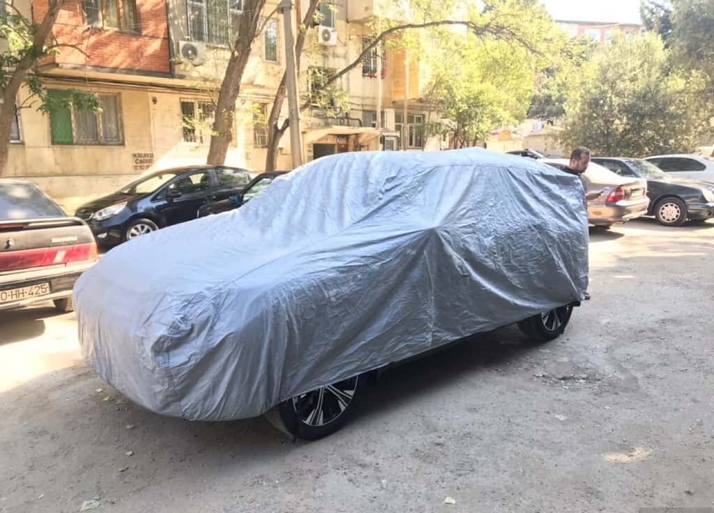 Автомобильный тент для Hyundai Tucson - Tenderyard