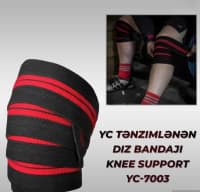 YC7003 Tənzimlənən İdman Diz Bandajı — şəkil 2