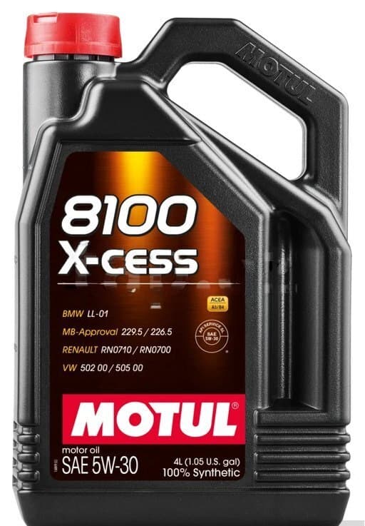 Motul 8100 X-cess 5W-30 4L Mühərrik Yağı