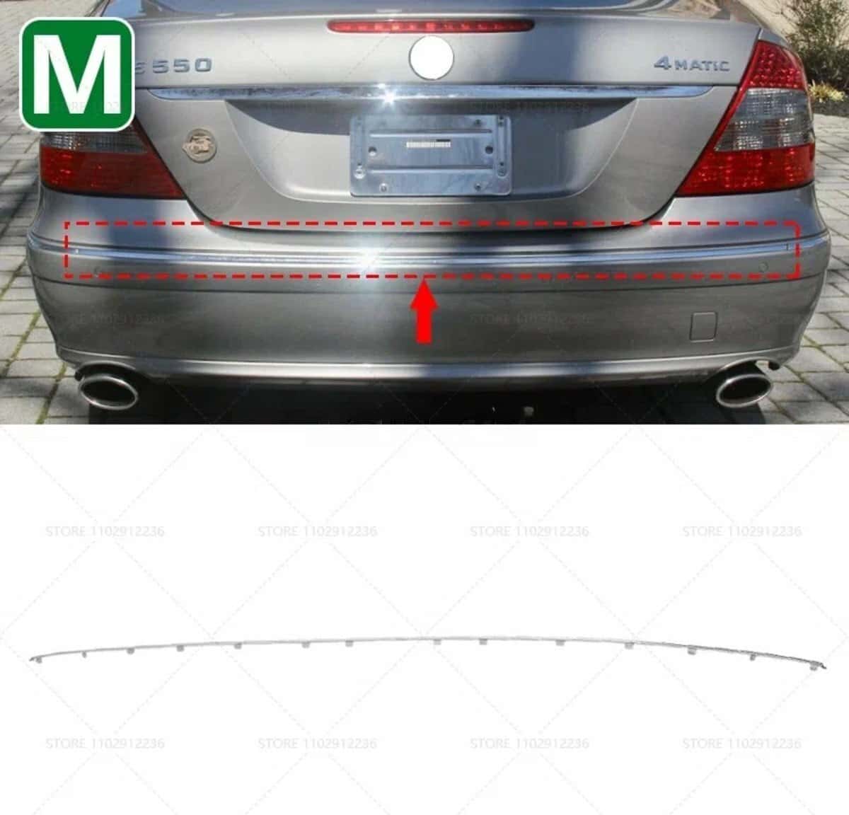 Arxa bufer nikeli Mercedes W211 2006-2009 - Tenderyard