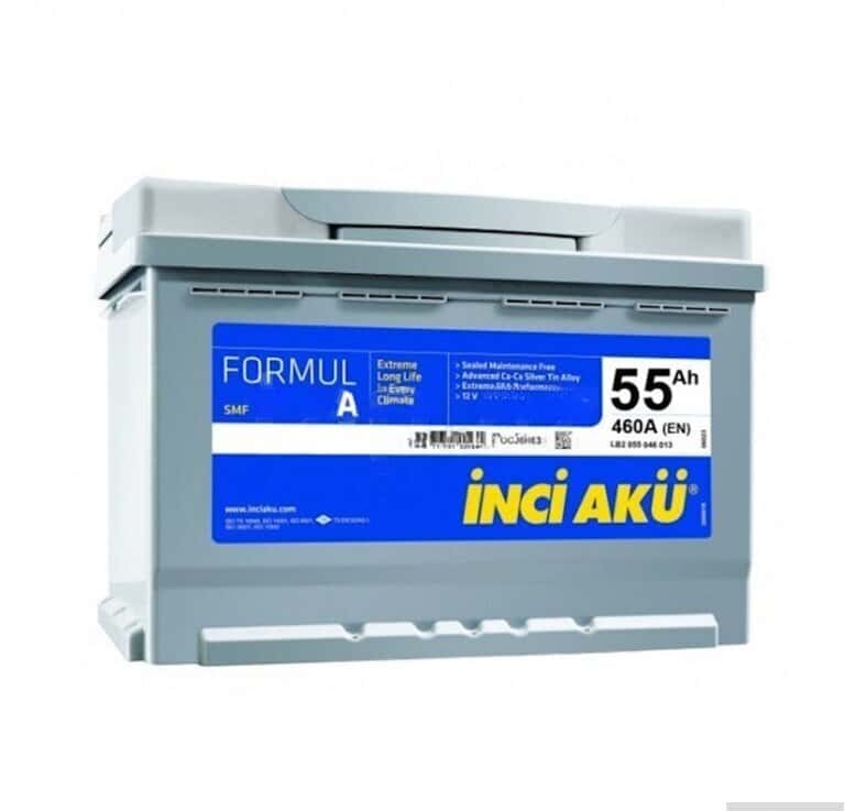 Akkumulyator İnci 6ST 12V 55Ah - Tenderyard