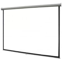 Proyektor ekranı 240x240 sm elektrikli white matt 3D — şəkil 1