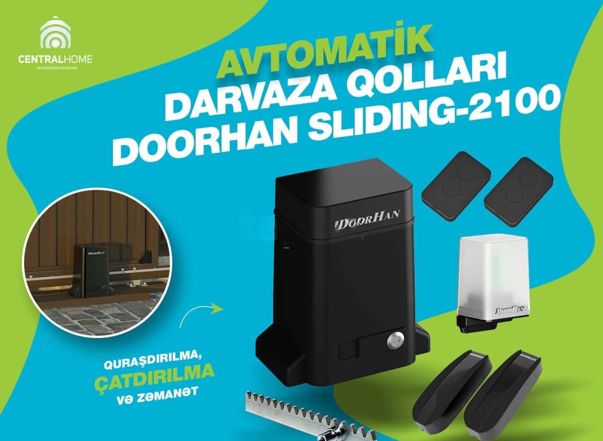 Automatic gate motor Doorhan Sliding-2100 - Tenderyard